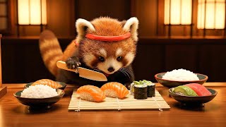 Mini Cooking asmr   redpanda