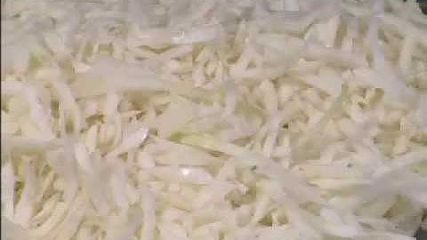 Hobart FP250 5/64" Julienne Plate Cutting Cabbage