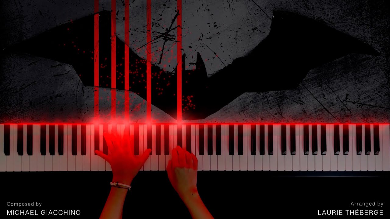 The BATMAN - Main Theme (Piano Version) - YouTube