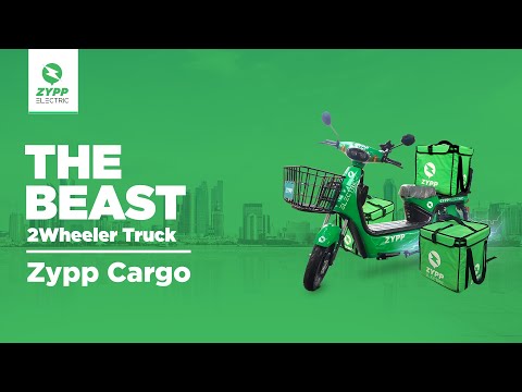 Zypp Cargo | BEAST EV SCOOTER | 250Kg+ Capacity