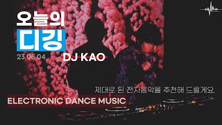 Today's Digging(오늘의 디깅) 디제이 카오의 디제잉 음악 추천 I 디제이 플레이리스트 I MIXSET I EDM I 230604 [SALT:D] 솔트디