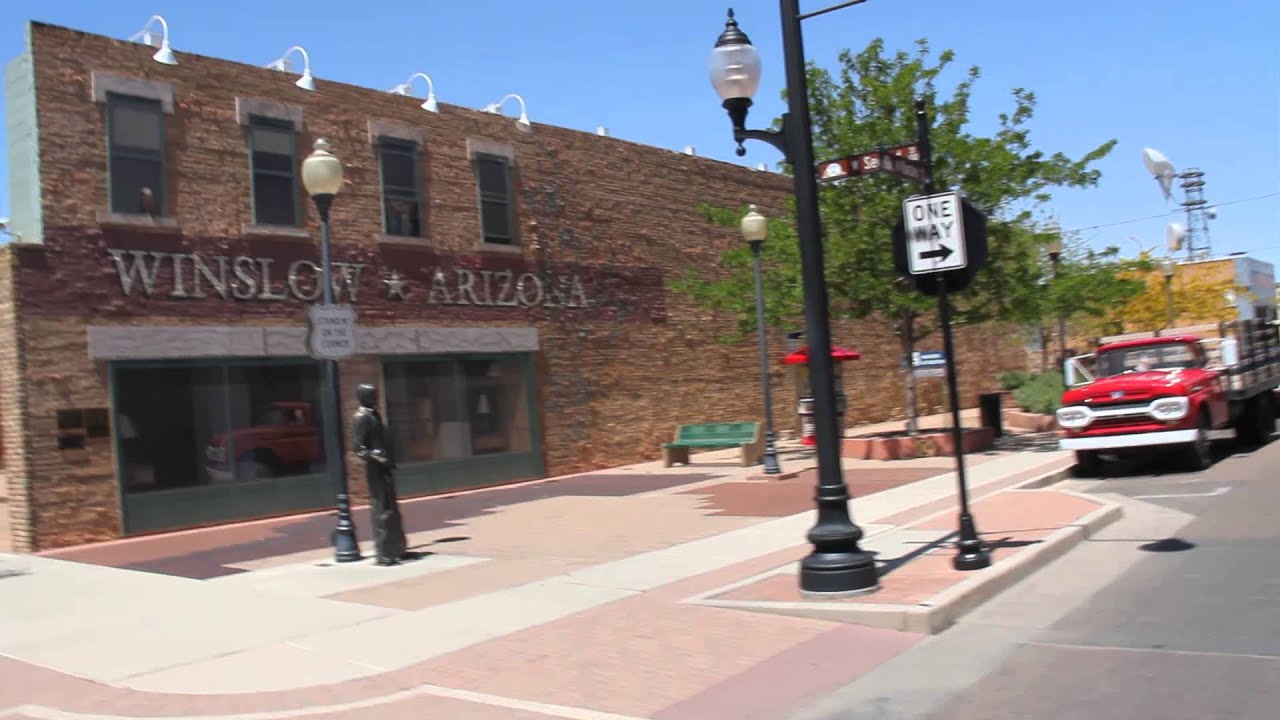 Standing on the corner of Winslow, Arizona! YouTube