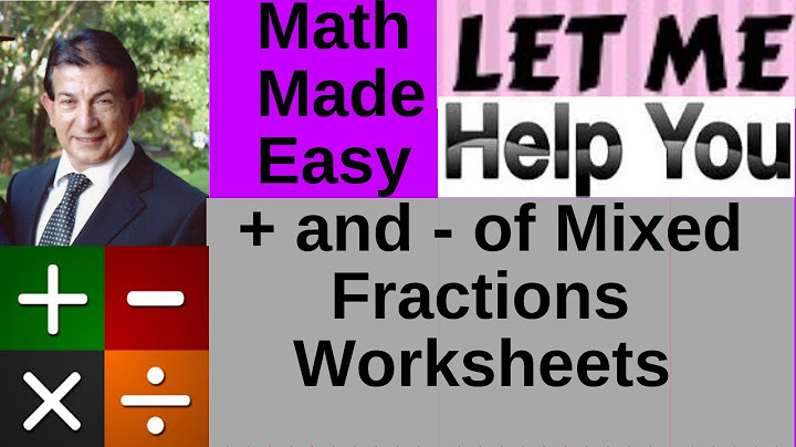 Addition and subtraction of fractions worksheets pdf