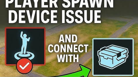 👽WOW Map player spawn problem solve and item issue device connect with spawn player device 😱
