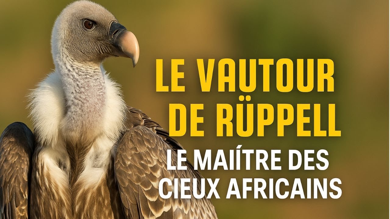Le VAUTOUR de Rüppell 🦅 – Le MAÎTRE des Cieux Africains