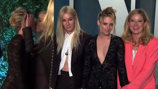 Kristen Stewart, Dylan Meyer and Suzie Riemer - Oscar Afterparty Livestream