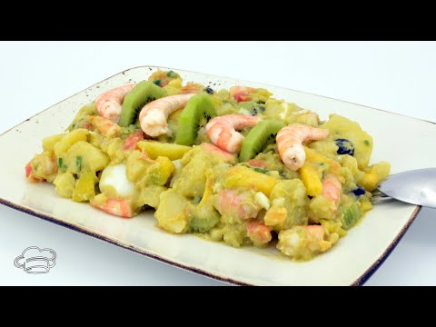 Ensalada de verano con falso guacamole #JavierRomero