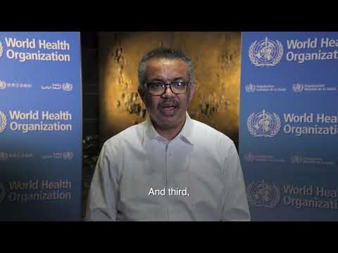 Tedros Adhanom speaks at International Day for Epidemic Preparedness