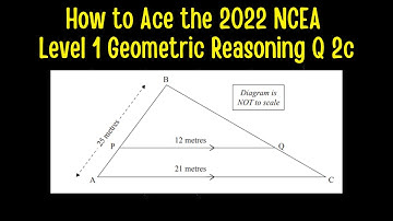 How to Ace the 2022 NCEA Level 1 Geometric Reasoning Examination Question 2c