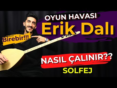 ERİK DALI SOLFEJ SAZ NOTALARI | OYUN HAVASI Nasıl Çalınır Kısa Sap Bağlama Solfej