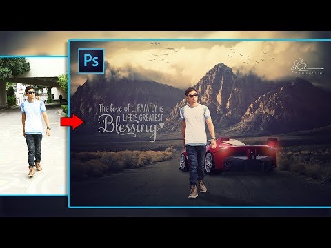 Fast and Furious Actions Movie Poster Photo Manipulation in Photoshop