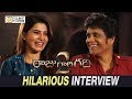 Samantha and Nagarjuna Hilarious Interview about raju Gari Gadhi 2 Movie - Filmyfocus.com