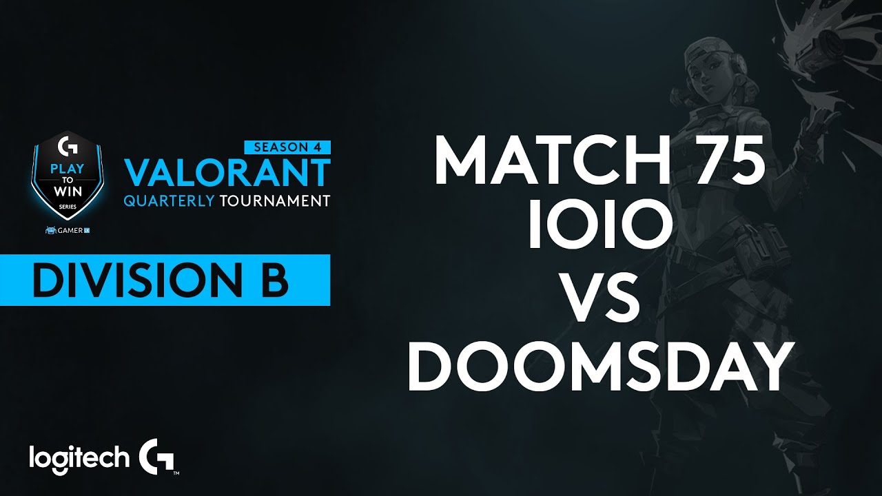 Div B Match 75 - iOiO vs DoomsDay - Logitech G Play To Win Valorant Series Season 4