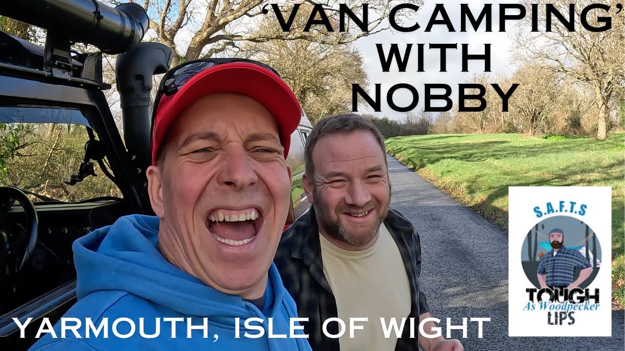 LAND ROVER DEFENDER & VW T4 STEALTH CAMP IN FORT YARMOUTH ISLE OF