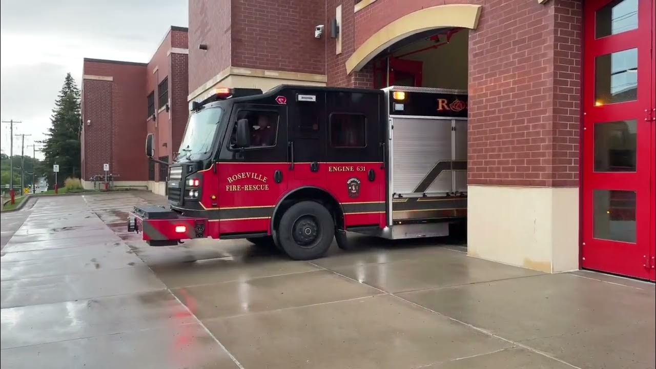 Roseville Fire Department Full House Response YouTube