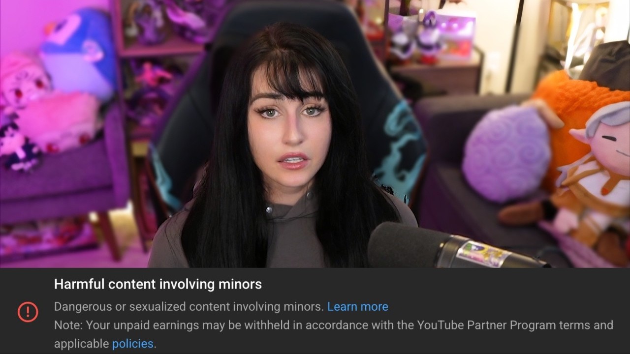 YouTube ложно лишил монетизации этого пользователя.