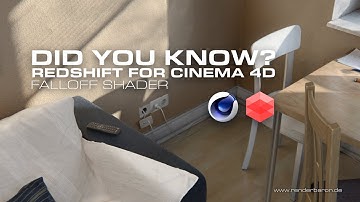 Did You Know? Redshift for Cinema 4D: Falloff Shader