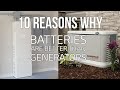 Battery Backup is BETTER than Generator Backup