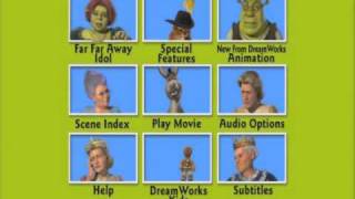 Shrek 2 Dvd Menu With Donkey