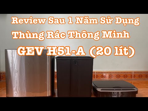 Video Rewiew sau 1 năm sử dụng Thùng rác thông minh GEV... - youtube
