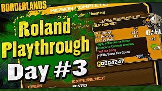 Borderlands | Roland Playthrough Funny Moments And Drops | Day #3
