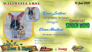 LIVE CAMPURSARI SINDEN WOYO / WEDDING DEWI & EKSAN / ARTO MORO HD &  AUDIO / BULU 19 JUNI 2024
