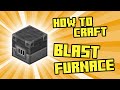 Blast Furnace Craft Recipe Minecraft Tutorial Shorts