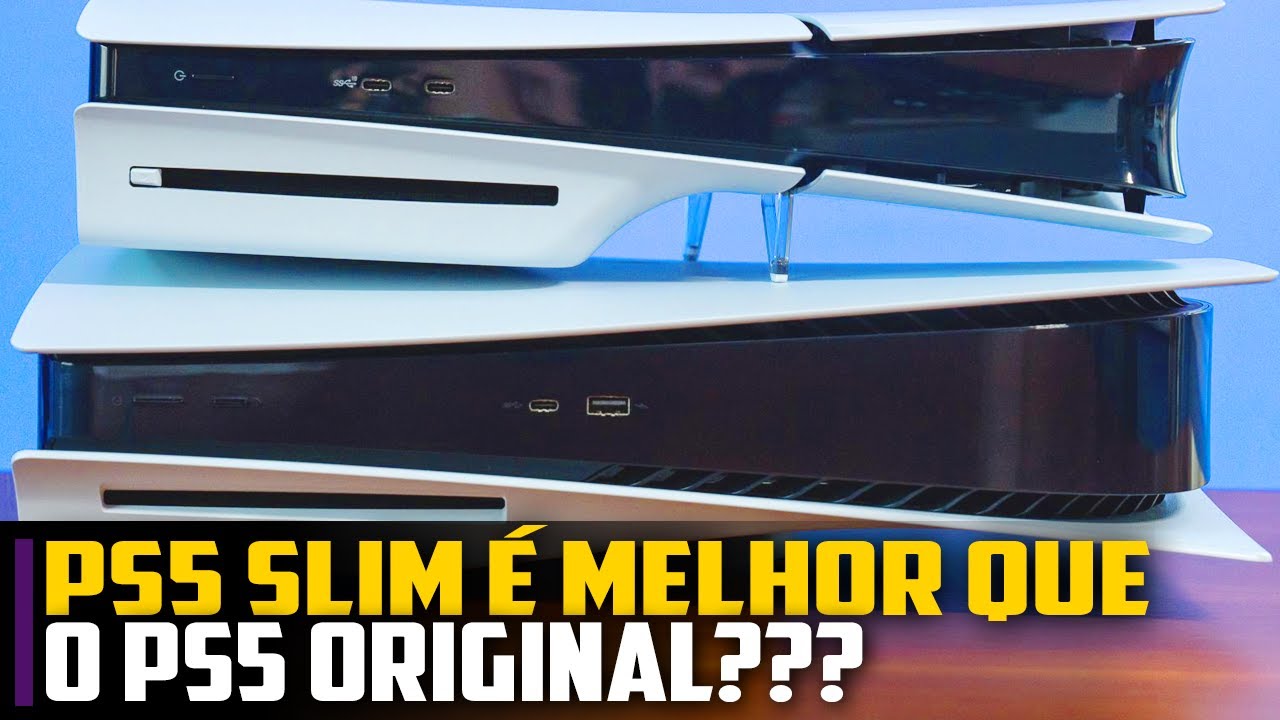 Playstation 5 SLIM É MELHOR que o normal? - YouTube