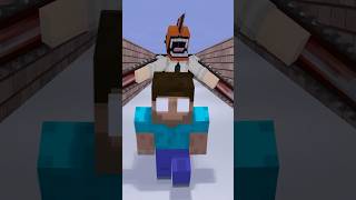 Chainsaw Man chase Herobrine and Skibidi Toilet @PlataBush  #shorts