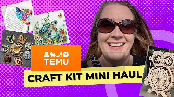 Craft Kit Mini Haul from Temu