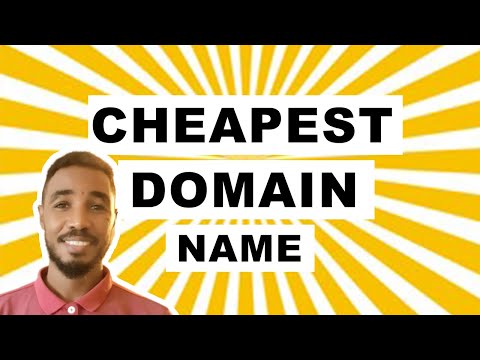 How to Buy cheap domain name - YouTube
