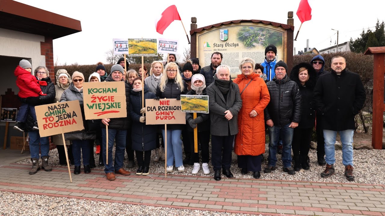 Mieszkańcy gminy Purda przeciwni przejęciu gminnych terenów przez Olsztyn