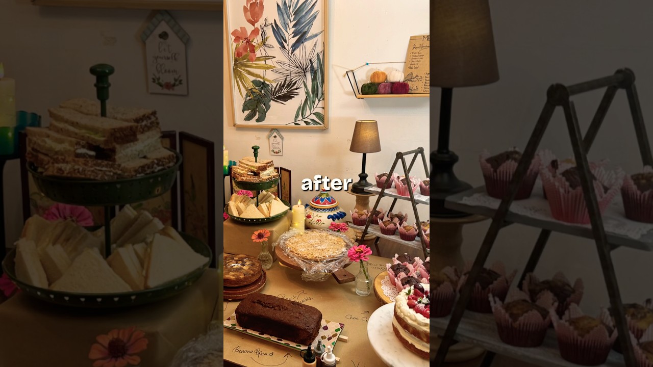 I turned my Home into Cafe| Dawat vlog|Mini Routine Vlog| Cooked by Sabeen | Shorts