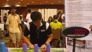 Sport Stacking 3-3-3 Master 2 World Record