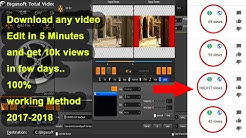 How to edit videos to remove copyright 2018 - get 10k views just in a week- Using Bigasoft