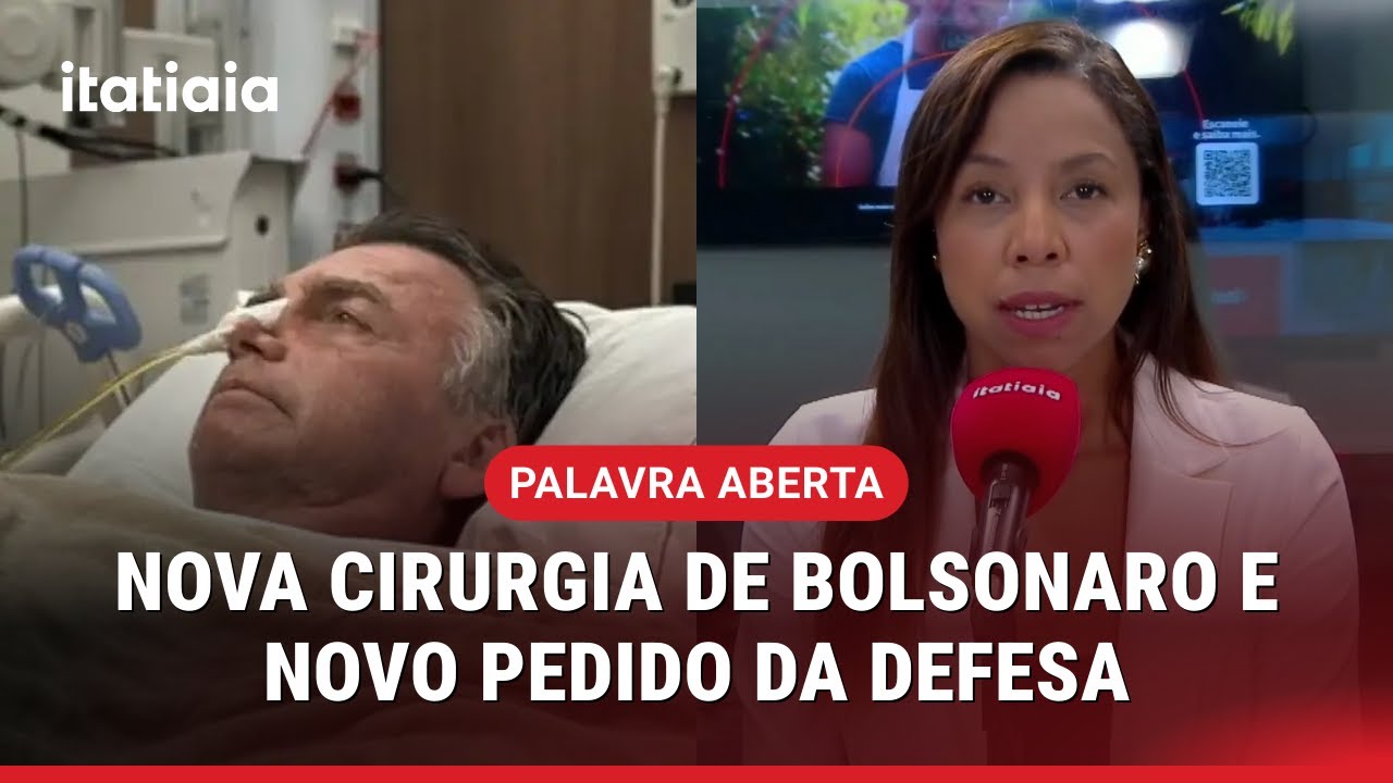 BOLSONARO IRÁ PASSAR POR NOVA CIRURGIA E DEFESA DEVE PEDIR PRISÃO DOMICILIAR | EM CIMA DO FATO