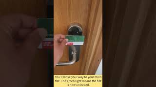 UWE Bristol Accommodation | How to Use Keycard at Student Village