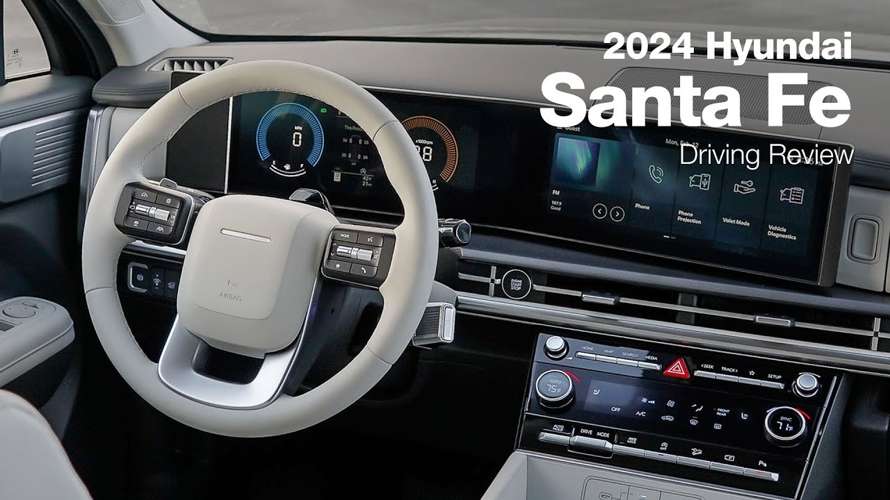2024 Hyundai Santa Fe | SEL Trim | Driving Review - YouTube