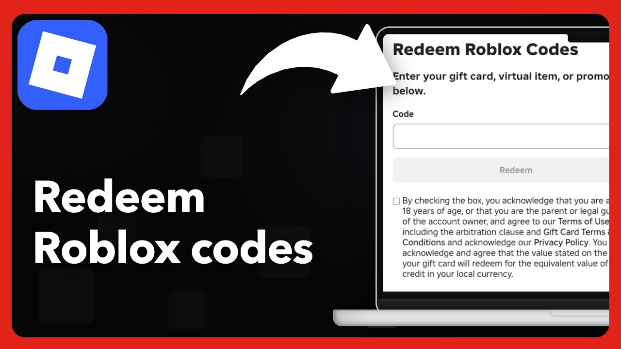 Code De Robux How to Redeem Roblox Codes (Gift Card or Promo Code) - YouTube