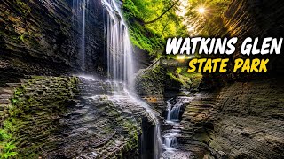 Watkins Glen State Park NY Gorge Trail Hiking Vlog Waterfalls Fairytale Secret You MUST See! #nature