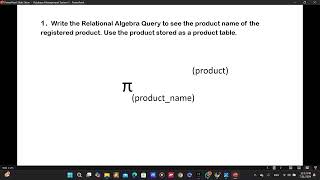 DBMS 01 Question Set 40 | 1st Year | Java Institute | Dulana Navodya
