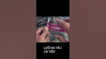 Lưỡi câu ba tiêu cải tiến hiệu quả hơn #cauca