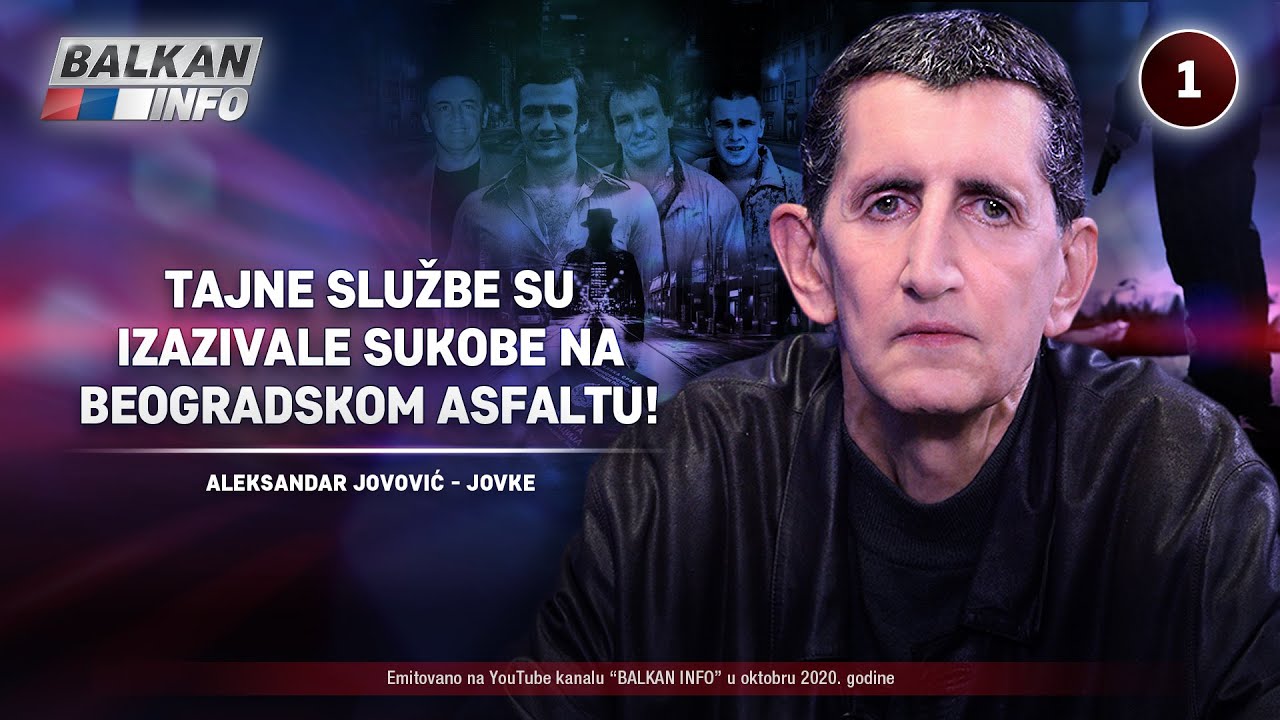 ⁣INTERVJU: Aleksandar Jovović - Tajne službe su izazivale sukobe na beogradskom asfaltu! (28.10.2020)