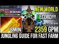 How to Fast Farm & Jungle Alchemist with 8Min Radiance and Amazing 2359 GPM Dota 2