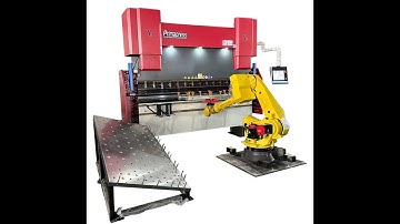Sheet metal plate cnc press brake bending robot arm