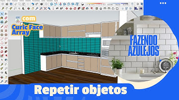 FREE! CURIC FACE ARRAY IS AMAZING! Copy objects and create patterns with just a few clicks in Ske...