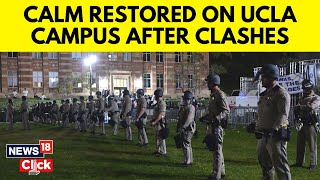 UCLA Protests | Police Tackle US Campus Protests As Los Angeles Hit By Clashes | N18V | News18