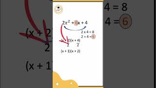 Factorize any quadratic trinomial under 10 seconds #factoringpolynomials #algebra #math