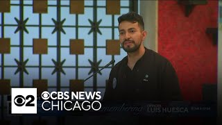 Officer Luis Huesca's brother delivers eulogy; 