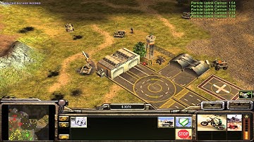 #3 C&C Generals Zero hour Skirmish Hard Army 3-3 Gameplay